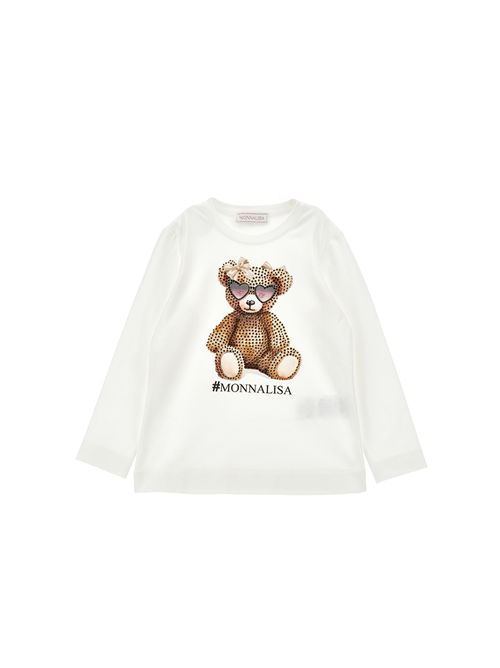 T-shirt, bambina, logata. MONNALISA | 19F616 60030001